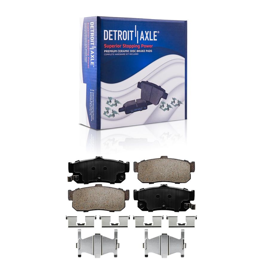 Rear Ceramic Brake Pad - P-540 x2