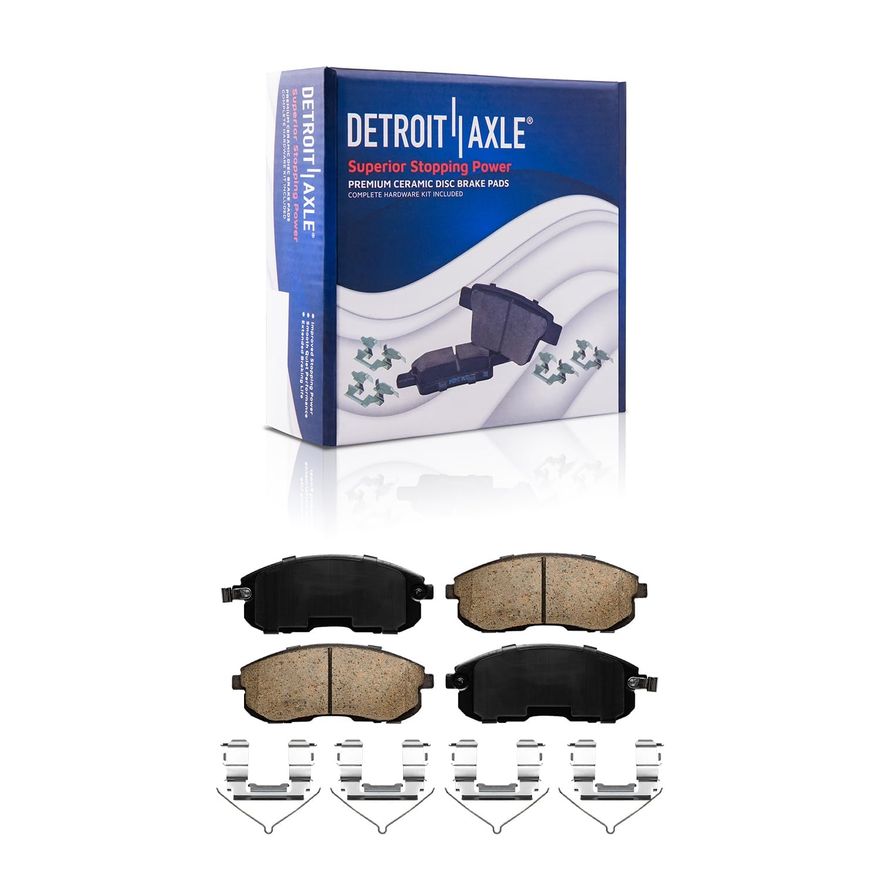 Front Ceramic Brake Pad - P-653 x2