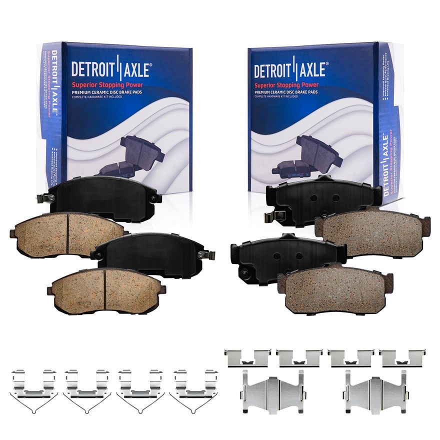 Main Image - Front & Rear Ceramic Brake Pads