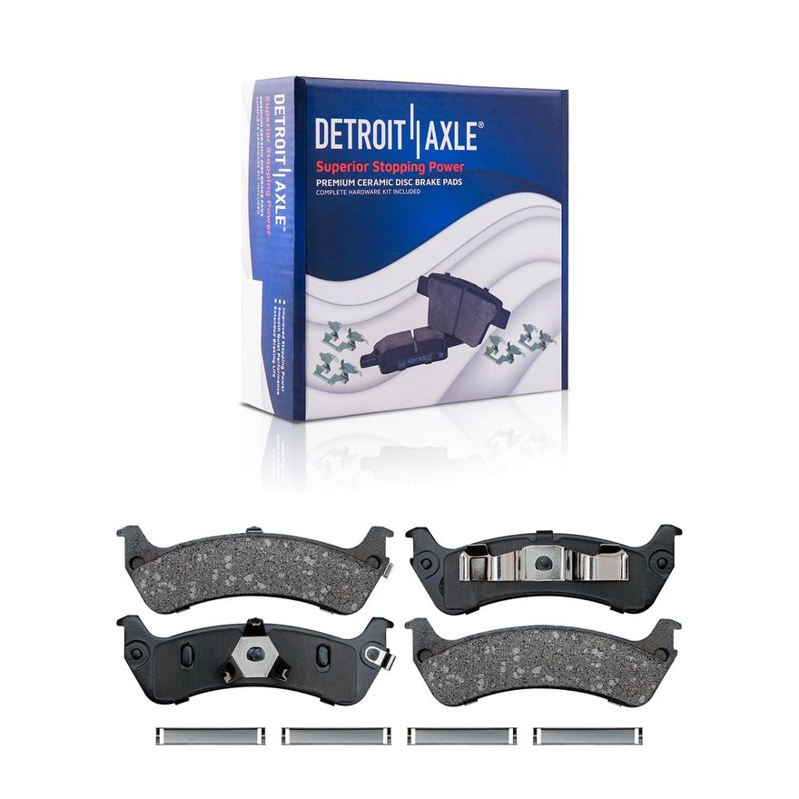 Rear Ceramic Brake Pad - P-667 x2