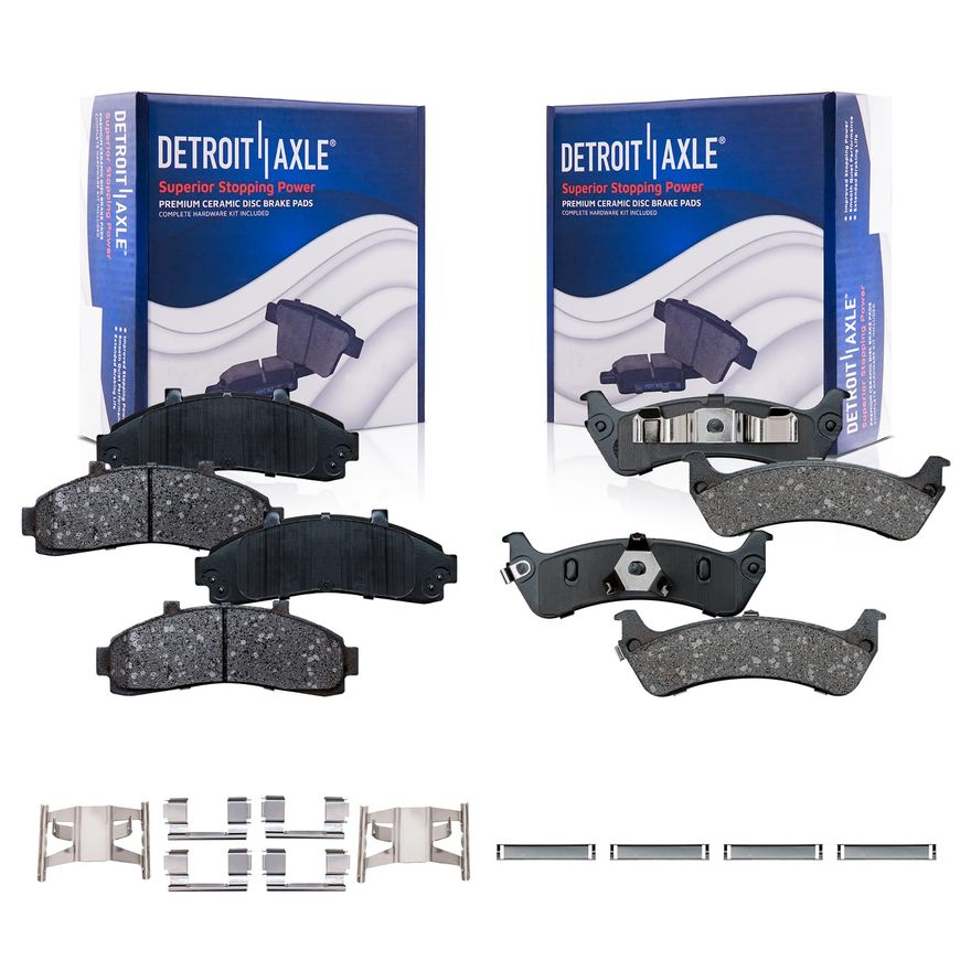 Main Image - Front Rear Ceramic Brake Pads