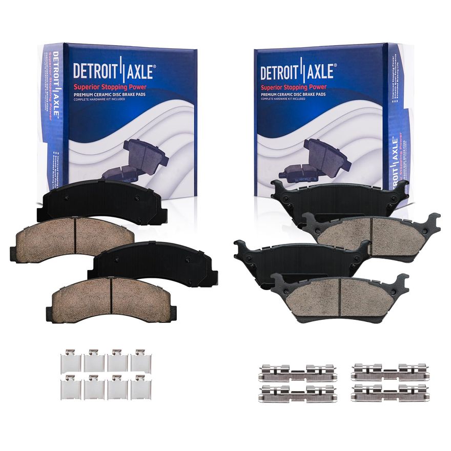 Main Image - Front Rear Ceramic Brake Pads