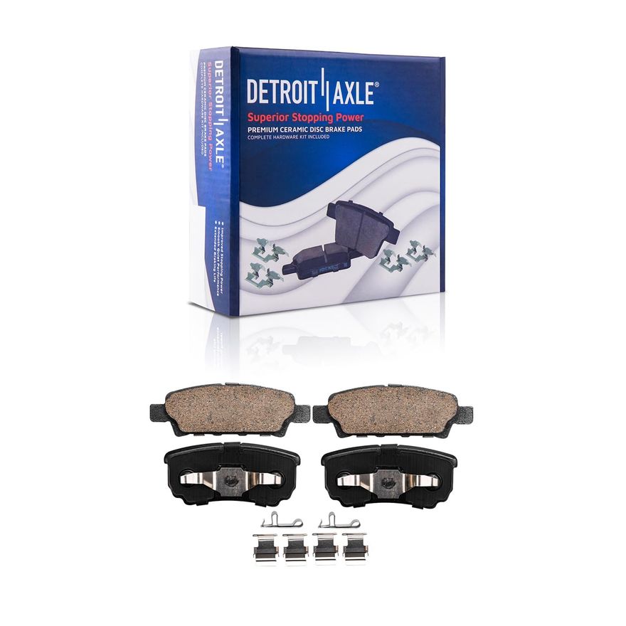 Rear Ceramic Brake Pad - P-1037 x2