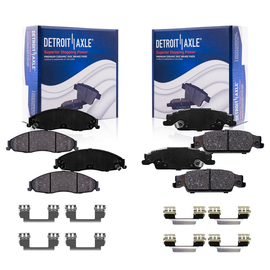 Main Image - Front Rear Ceramic Brake Pads