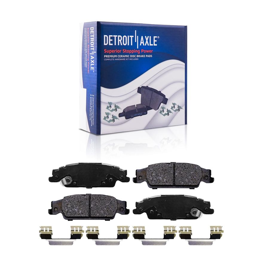 Rear Ceramic Brake Pad - P-922 x2