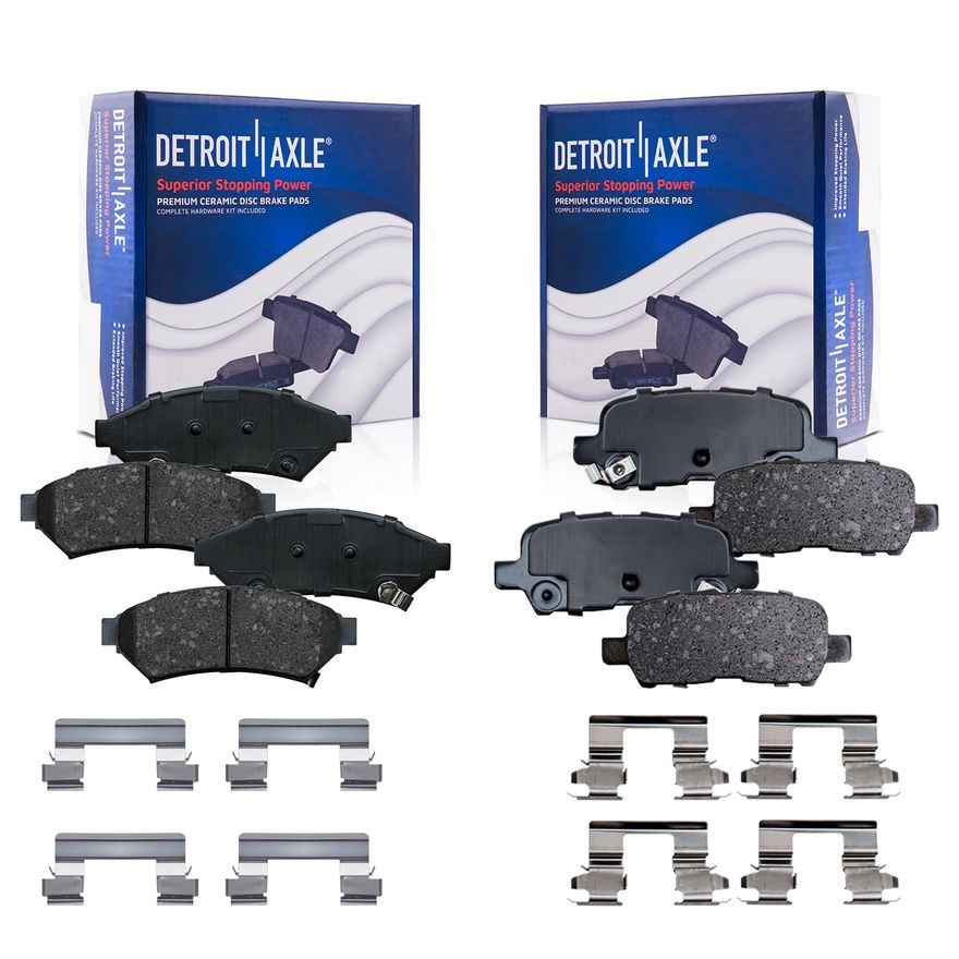 Main Image - Front & Rear Ceramic Brake Pads