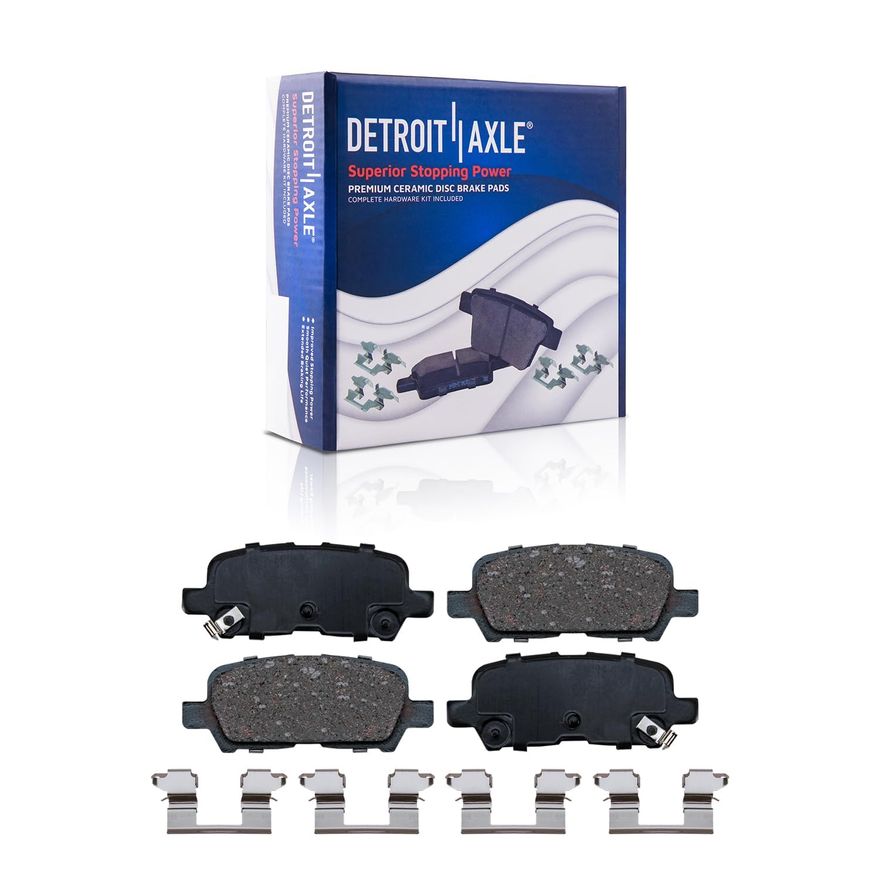 Rear Ceramic Brake Pad - P-999 x2