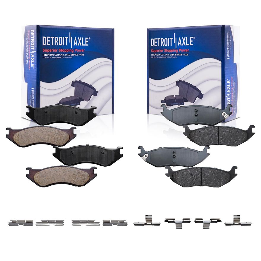 Main Image - Front Rear Ceramic Brake Pads