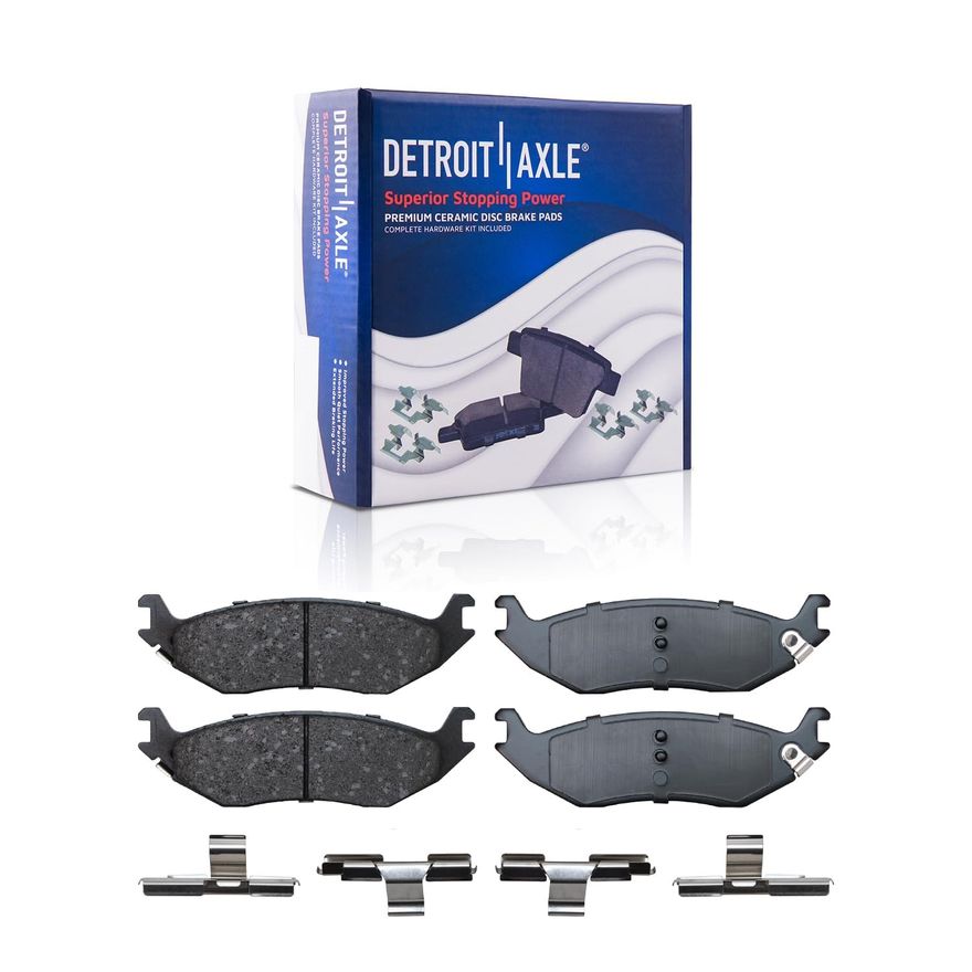 Rear Ceramic Brake Pad - P-898 x2