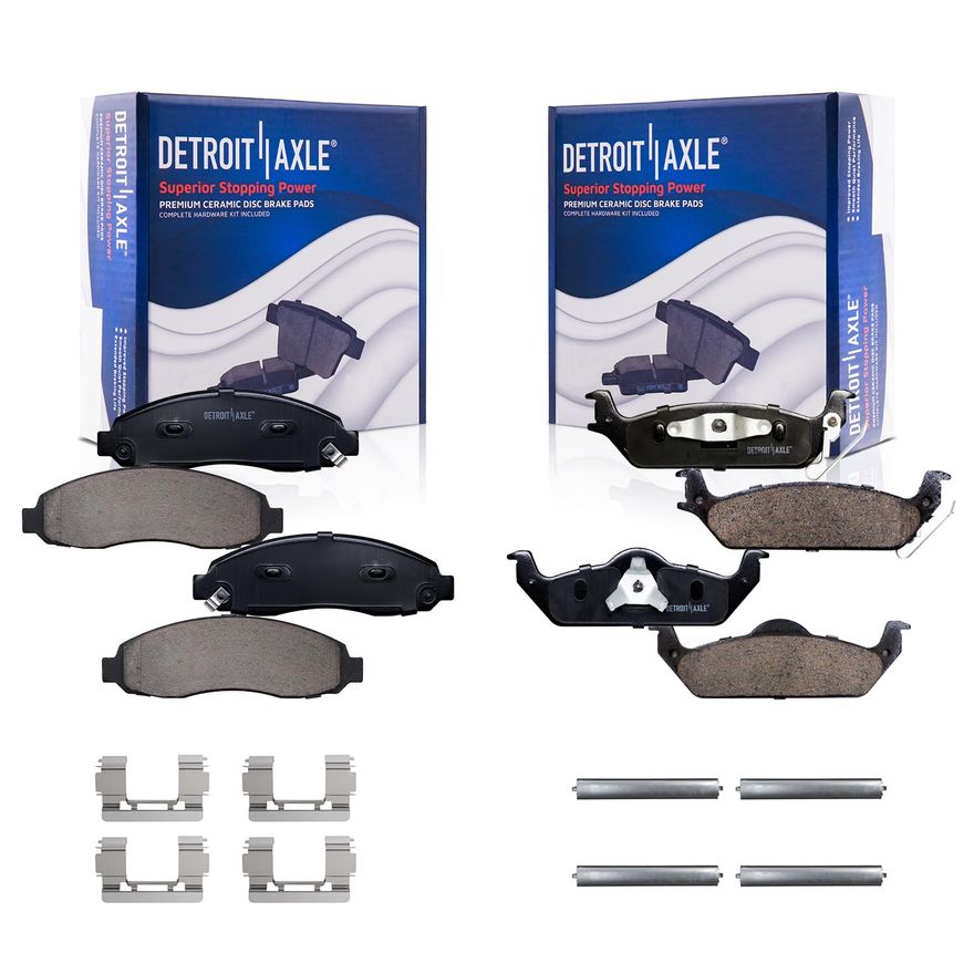 Main Image - Front Rear Ceramic Brake Pads