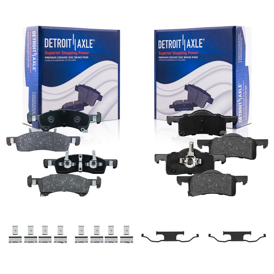 Main Image - Front Rear Ceramic Brake Pads