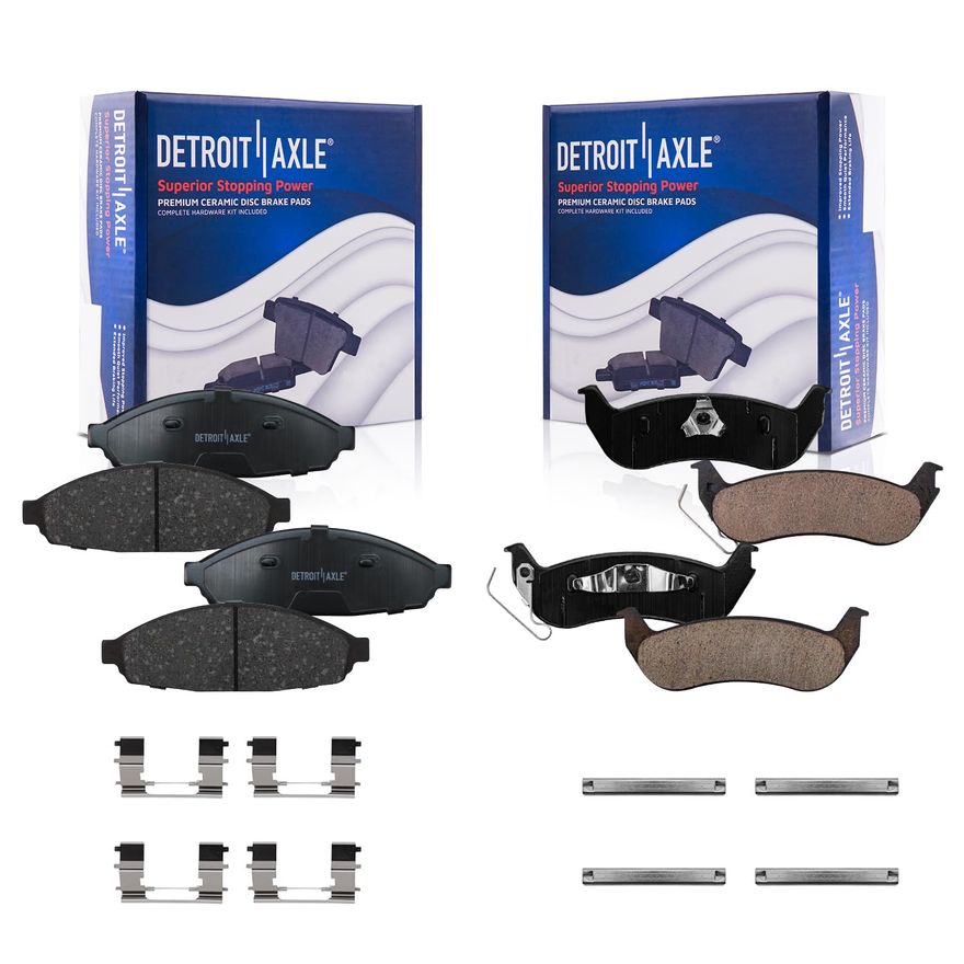 Main Image - Front Rear Ceramic Brake Pads