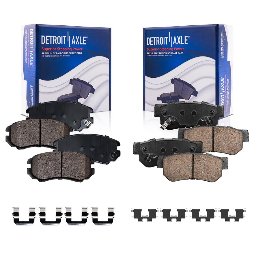 Main Image - Front Rear Ceramic Brake Pads