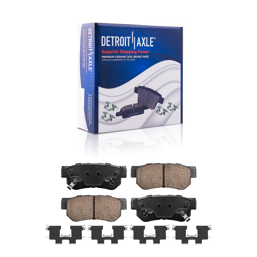 Rear Ceramic Brake Pad - P-813 x2