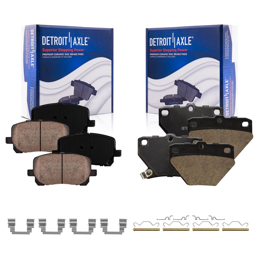 Main Image - Front Rear Ceramic Brake Pads