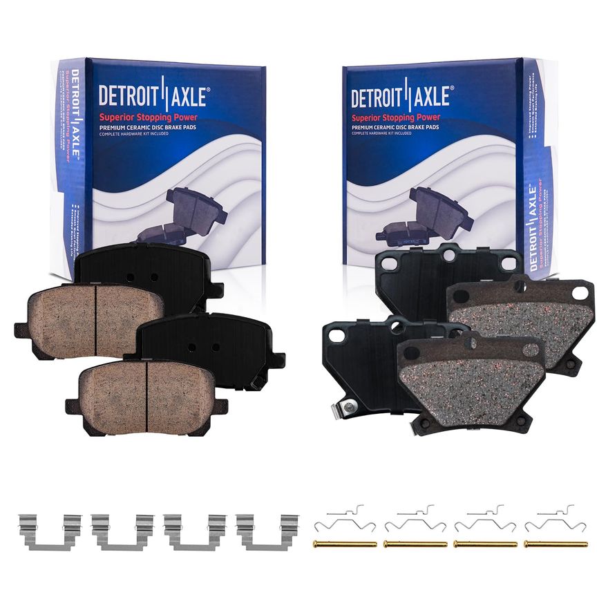 Main Image - Front Rear Ceramic Brake Pads