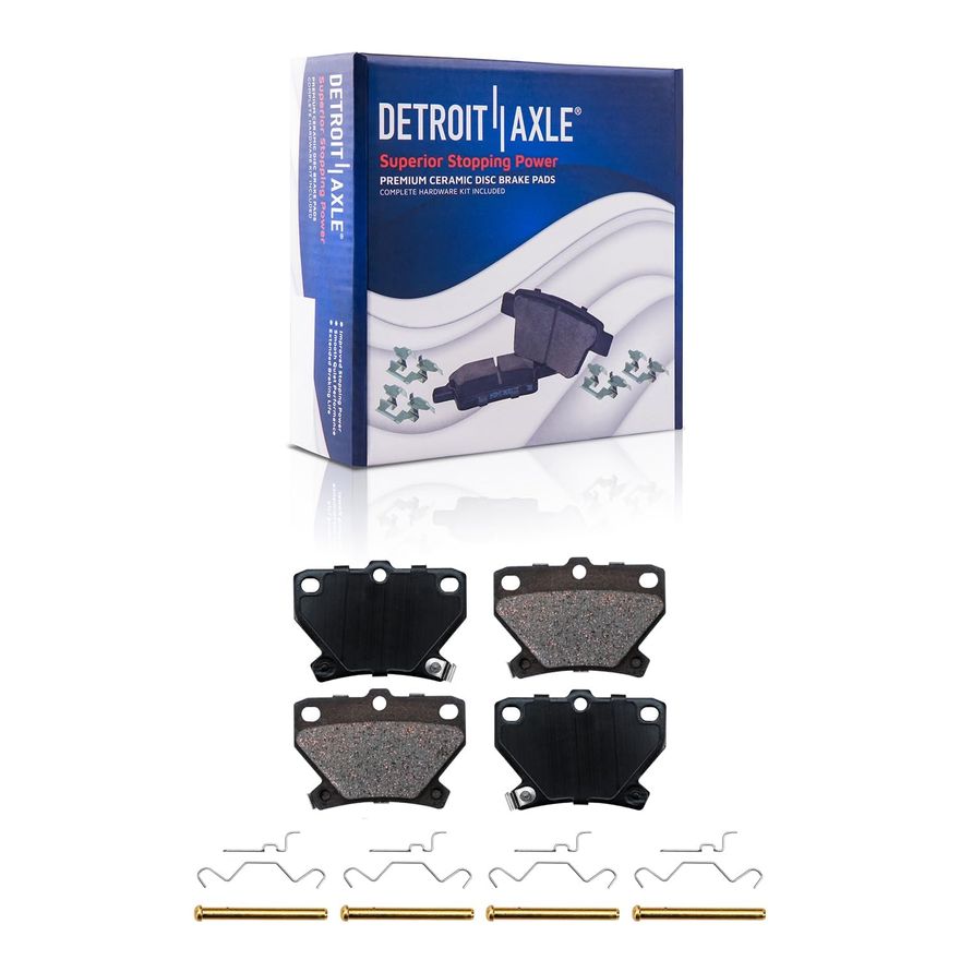 Rear Ceramic Brake Pad - P-823 x2