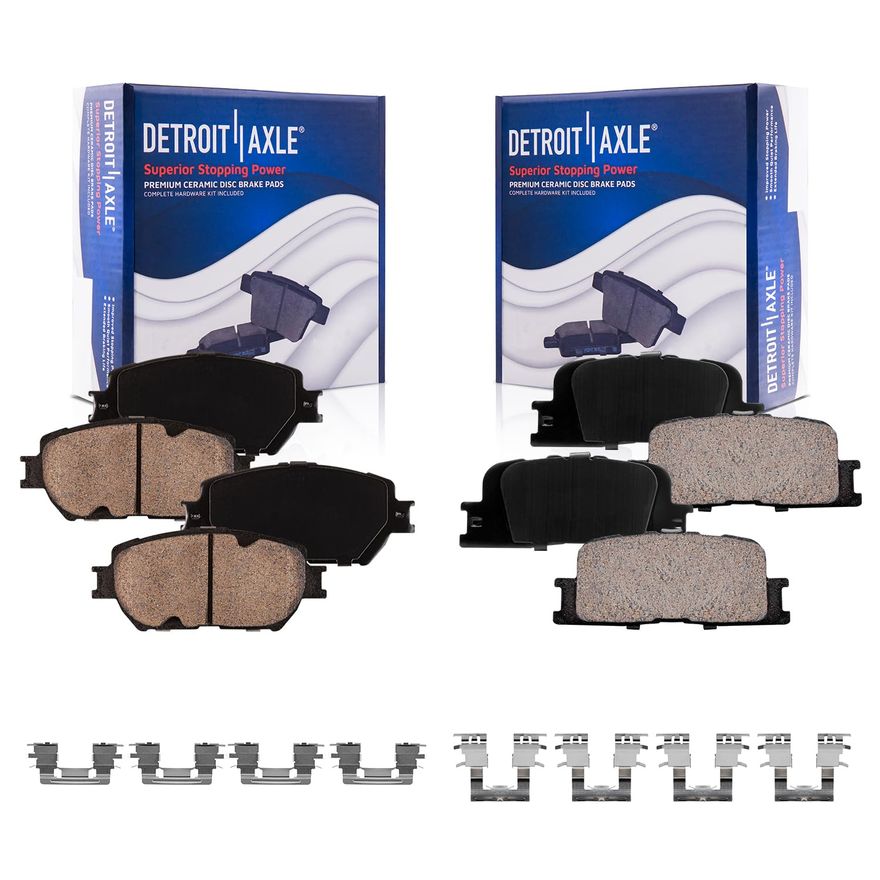 Main Image - Front Rear Ceramic Brake Pads