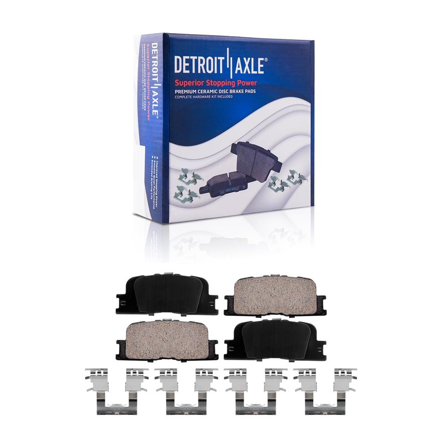 Rear Ceramic Brake Pad - P-885 x2