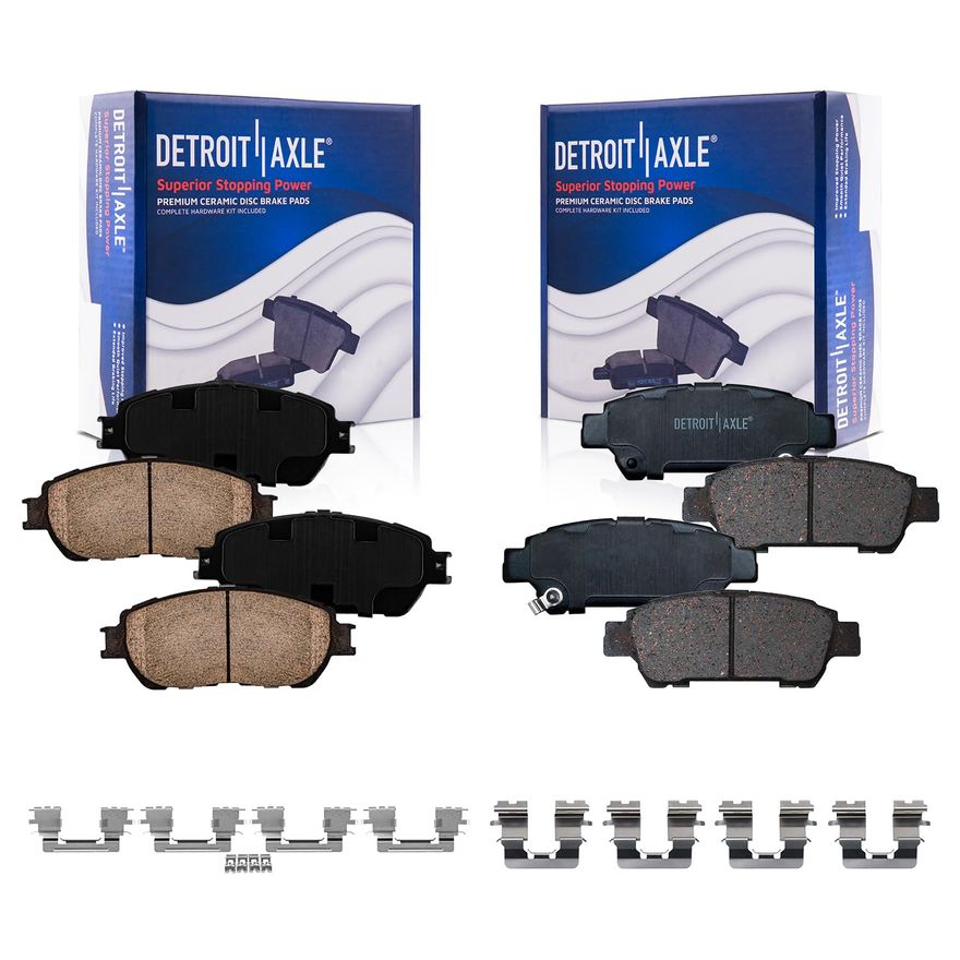 Main Image - Front Rear Ceramic Brake Pads