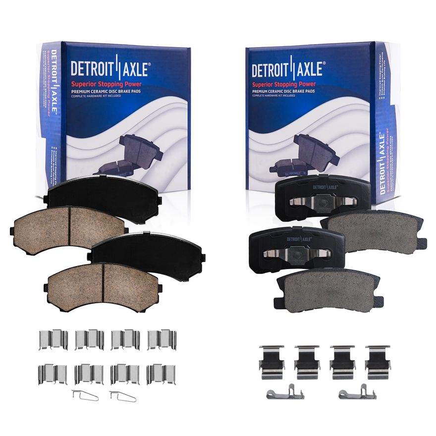 Main Image - Front Rear Ceramic Brake Pads