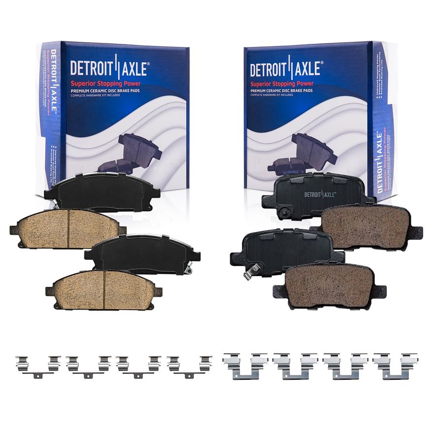 Main Image - Front Rear Ceramic Brake Pads