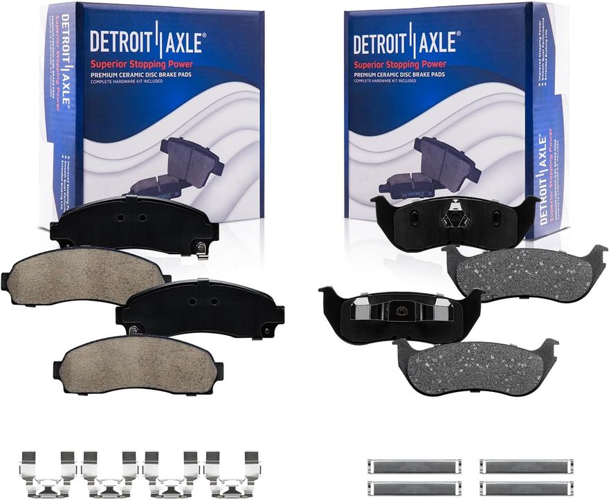 Main Image - Front Rear Ceramic Brake Pads