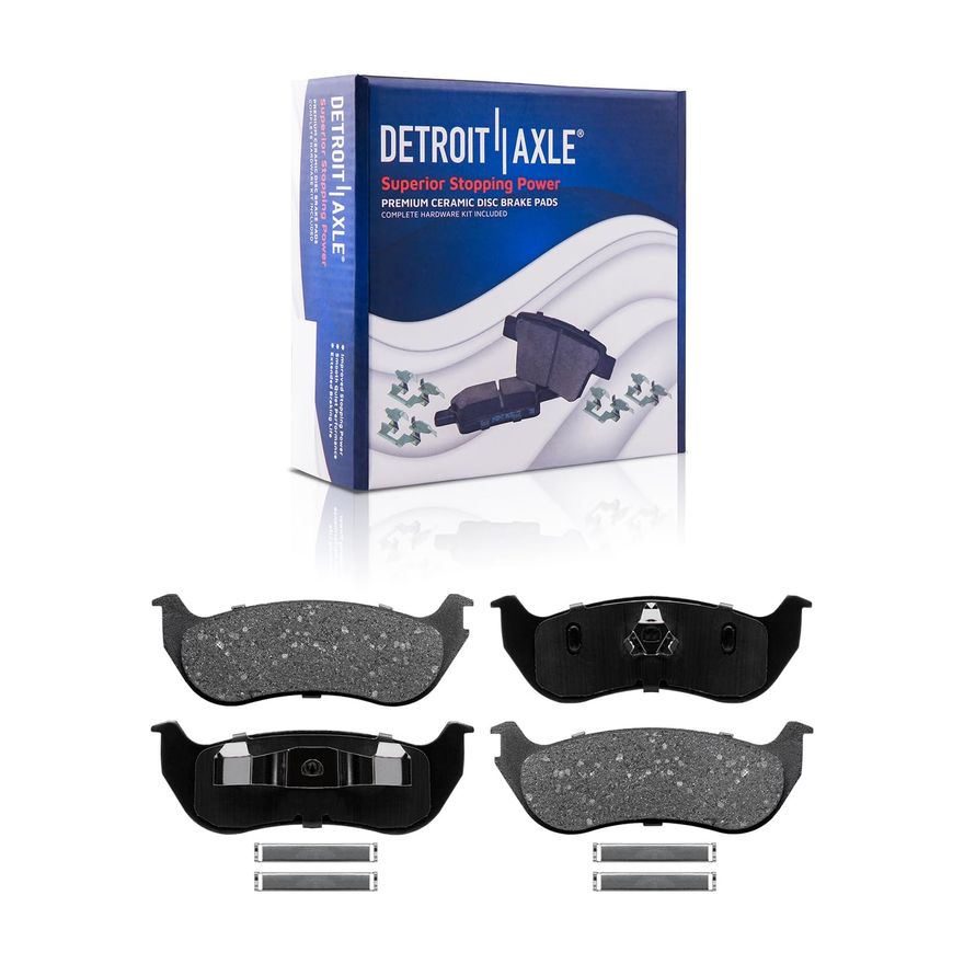 Rear Ceramic Brake Pad - P-881 x2