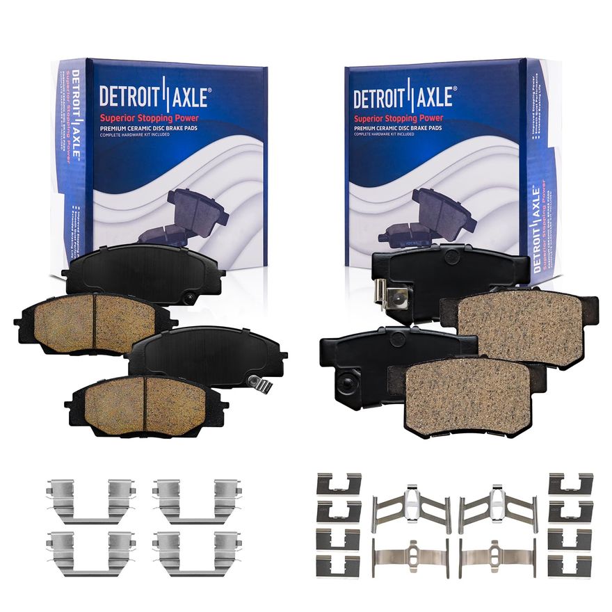 Main Image - Front & Rear Ceramic Brake Pads