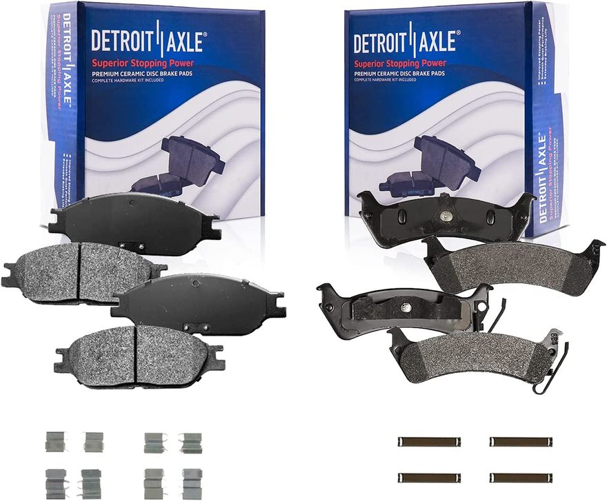 Main Image - Front Rear Ceramic Brake Pads