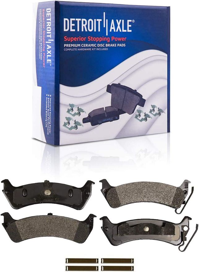 Rear Ceramic Brake Pads - P-664 x2