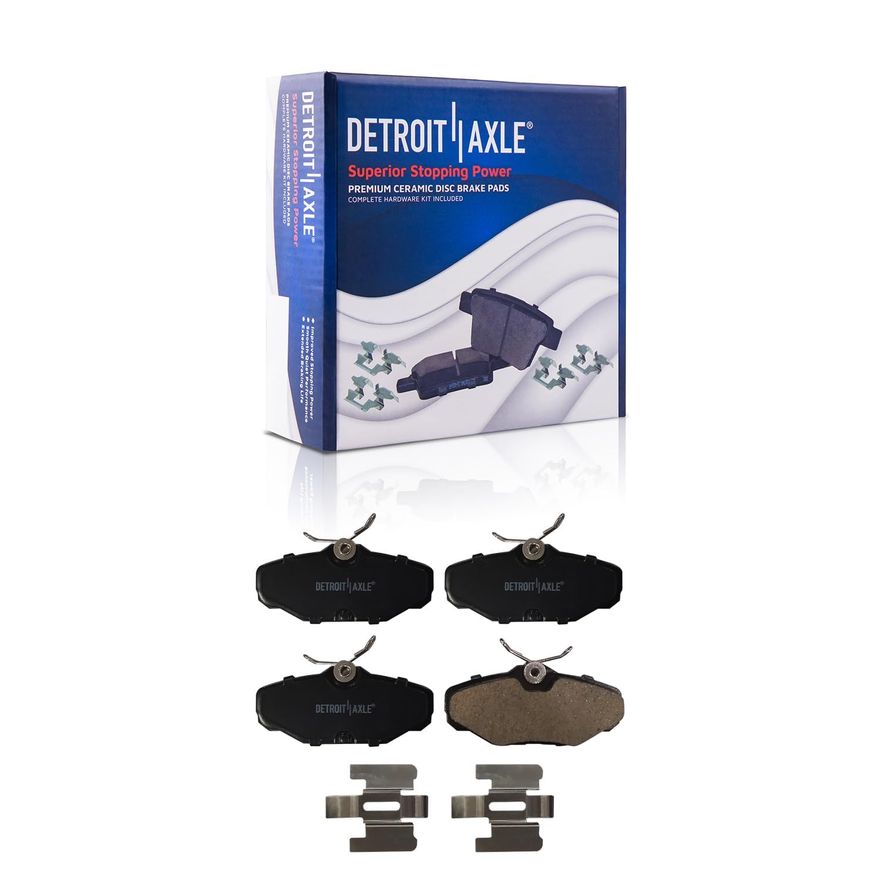 Rear Ceramic Brake Pad - P-610 x2