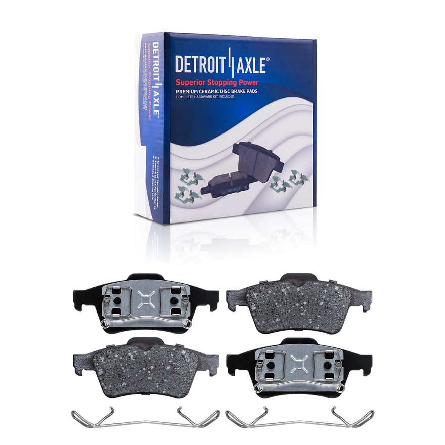 Rear Ceramic Brake Pad - P-973 x2