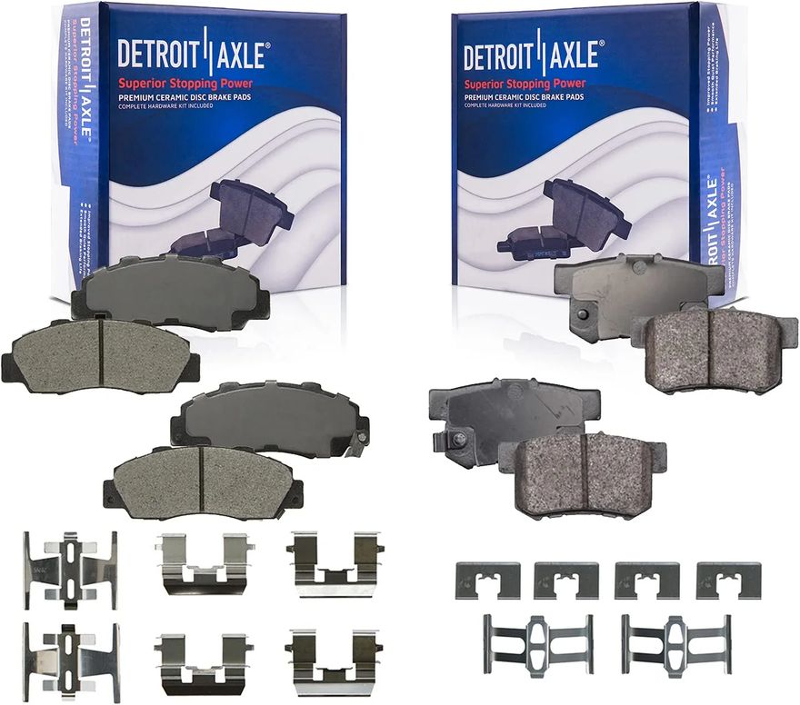 Main Image - Front & Rear Ceramic Brake Pads