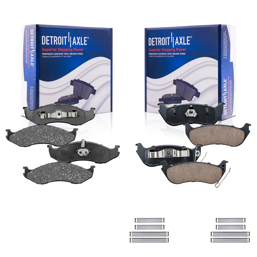 Main Image - Front Rear Ceramic Brake Pads