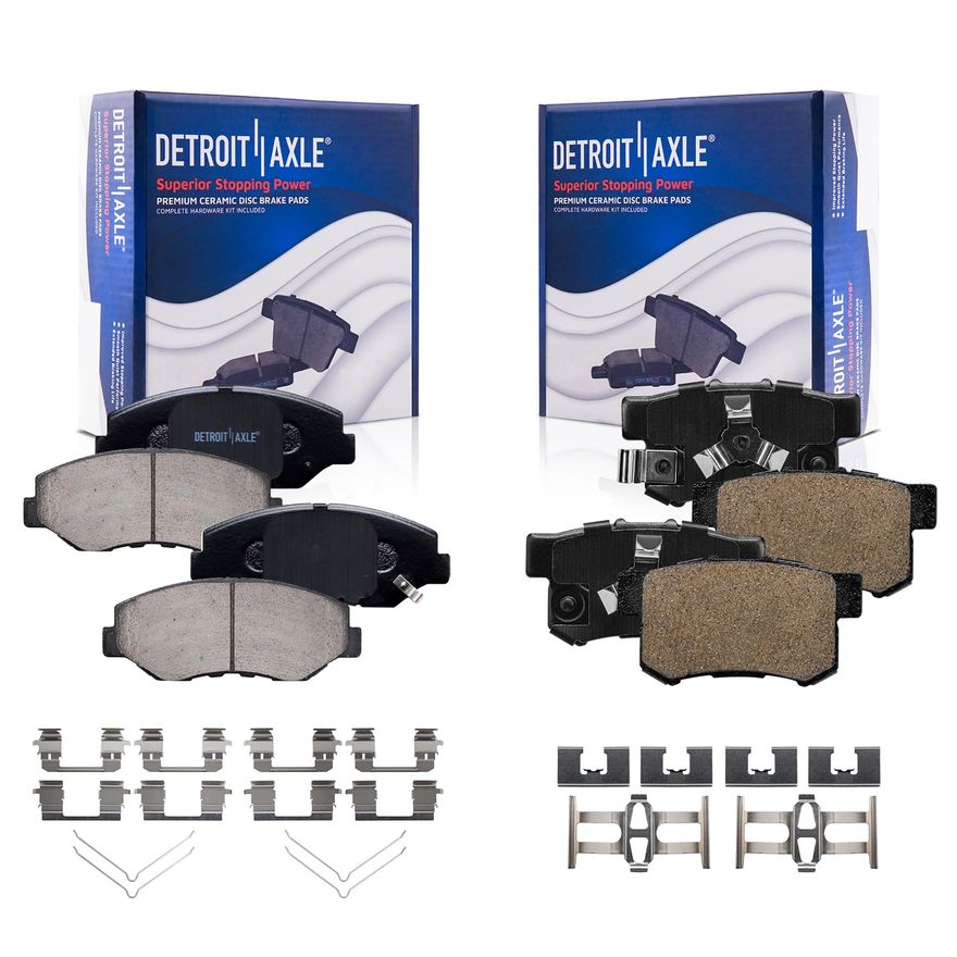 Main Image - Front & Rear Ceramic Brake Pads