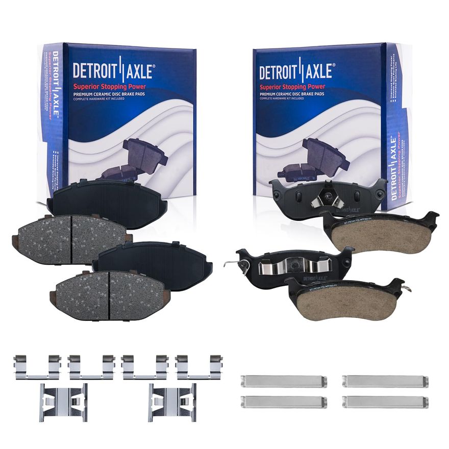 Main Image - Front Rear Ceramic Brake Pads
