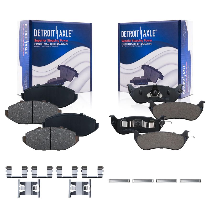 Main Image - Front Rear Ceramic Brake Pads