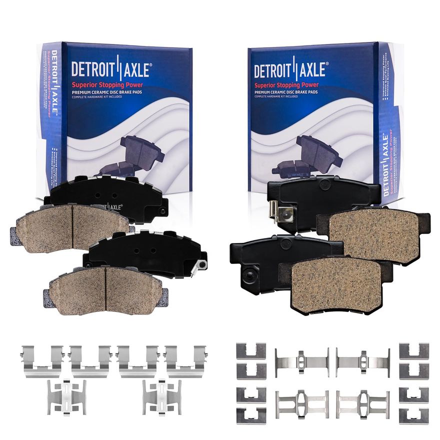 Main Image - Front Rear Ceramica Brake Pads
