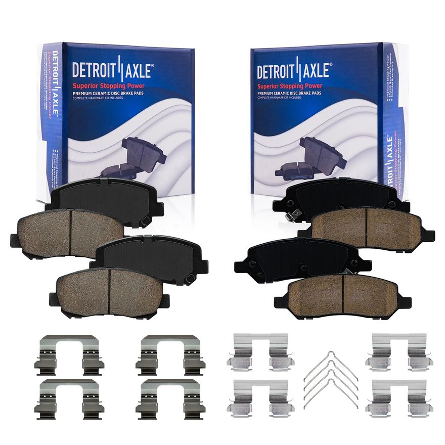 Main Image - Front Rear Ceramic Brake Pads