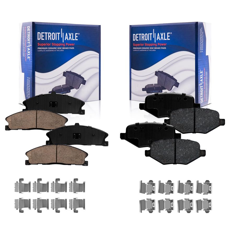 Main Image - Front & Rear Ceramic Brake Pads