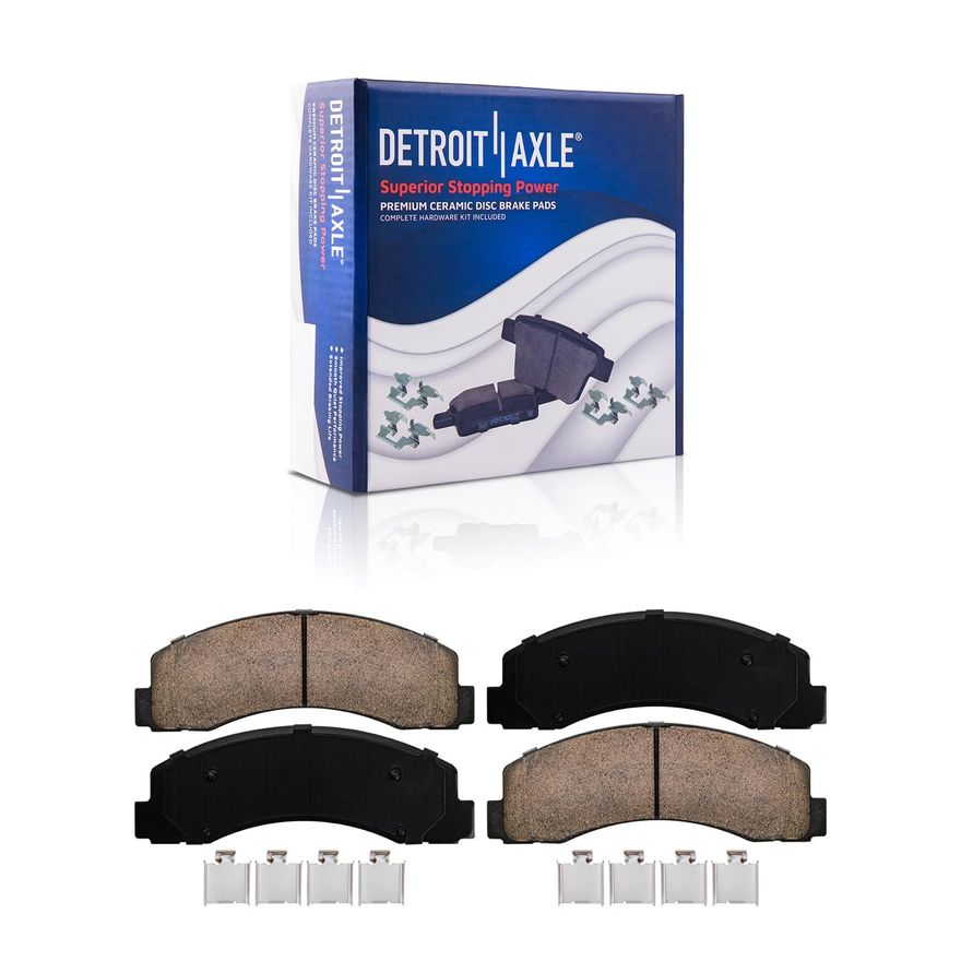 Rear Ceramic Brake Pad - P-1012 x2