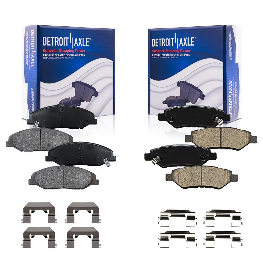 Main Image - Front & Rear Ceramic Brake Pads