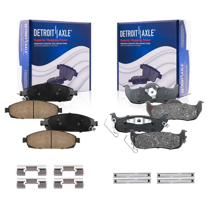 Main Image - Front Rear Ceramic Brake Pads