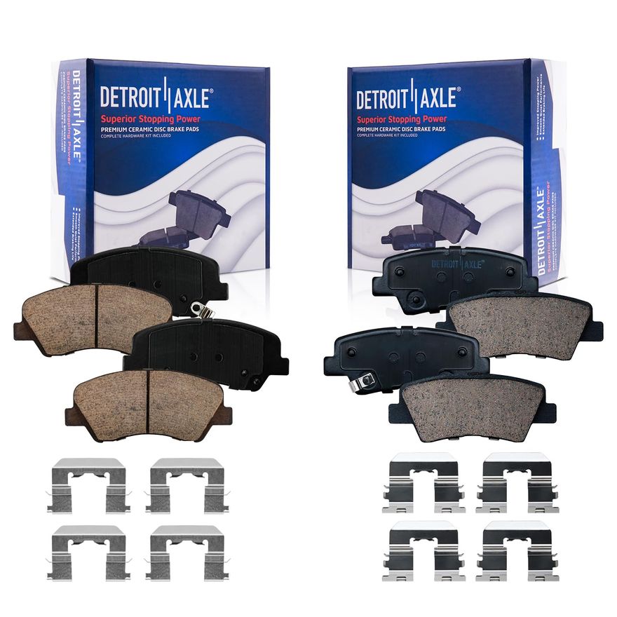 Main Image - Front & Rear Ceramic Brake Pads