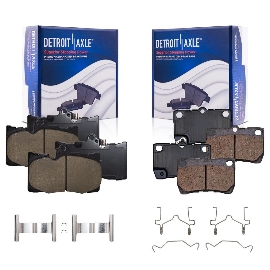 Main Image - Front Rear Ceramic Brake Pads