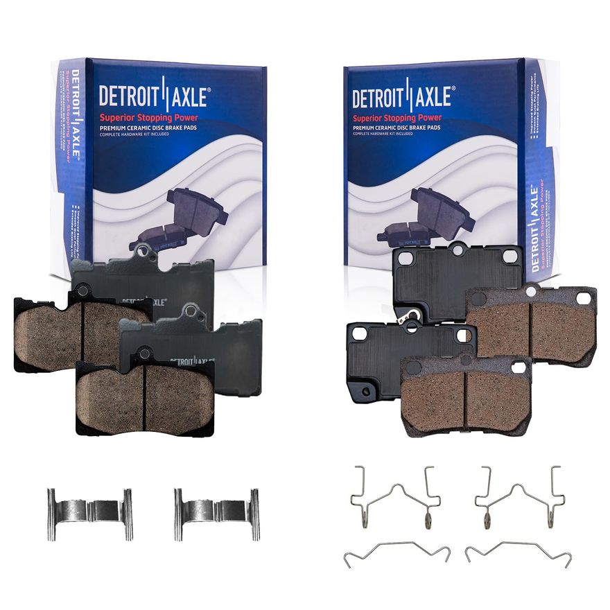 Main Image - Front Rear Ceramic Brake Pads