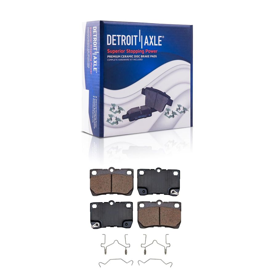 Rear Ceramic Brake Pad - P-1113 x2