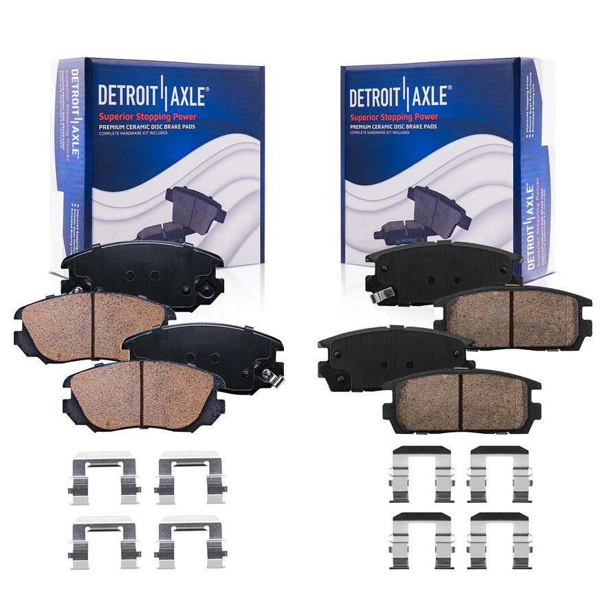 Main Image - Front Rear Ceramic Brake Pads