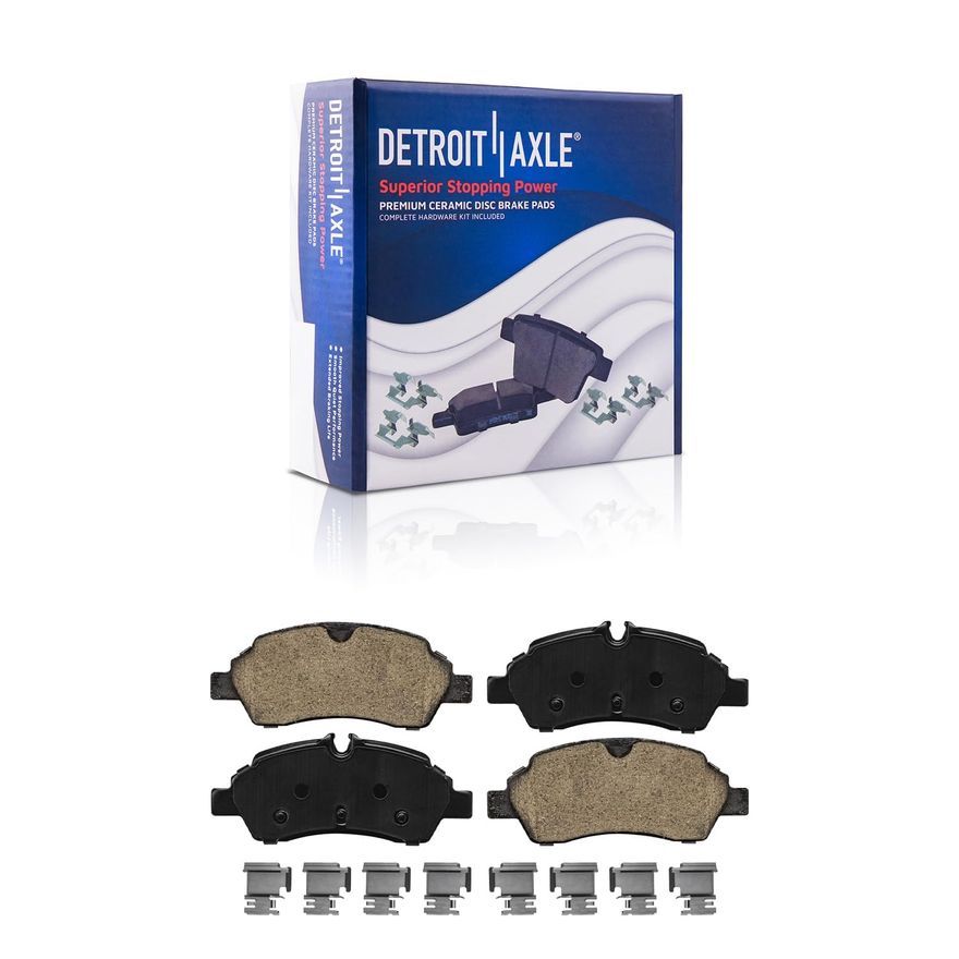 Rear Ceramic Brake Pad - P-1775 x2